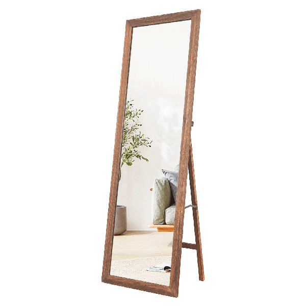 Millwood Pines Hypnotic Frameless Full Length Mirror Wayfair